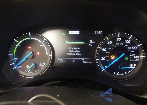 2021 Toyota Highlander Hybrid Xle из США, поврежденный, VIN 5TDHBRCH0MS520964